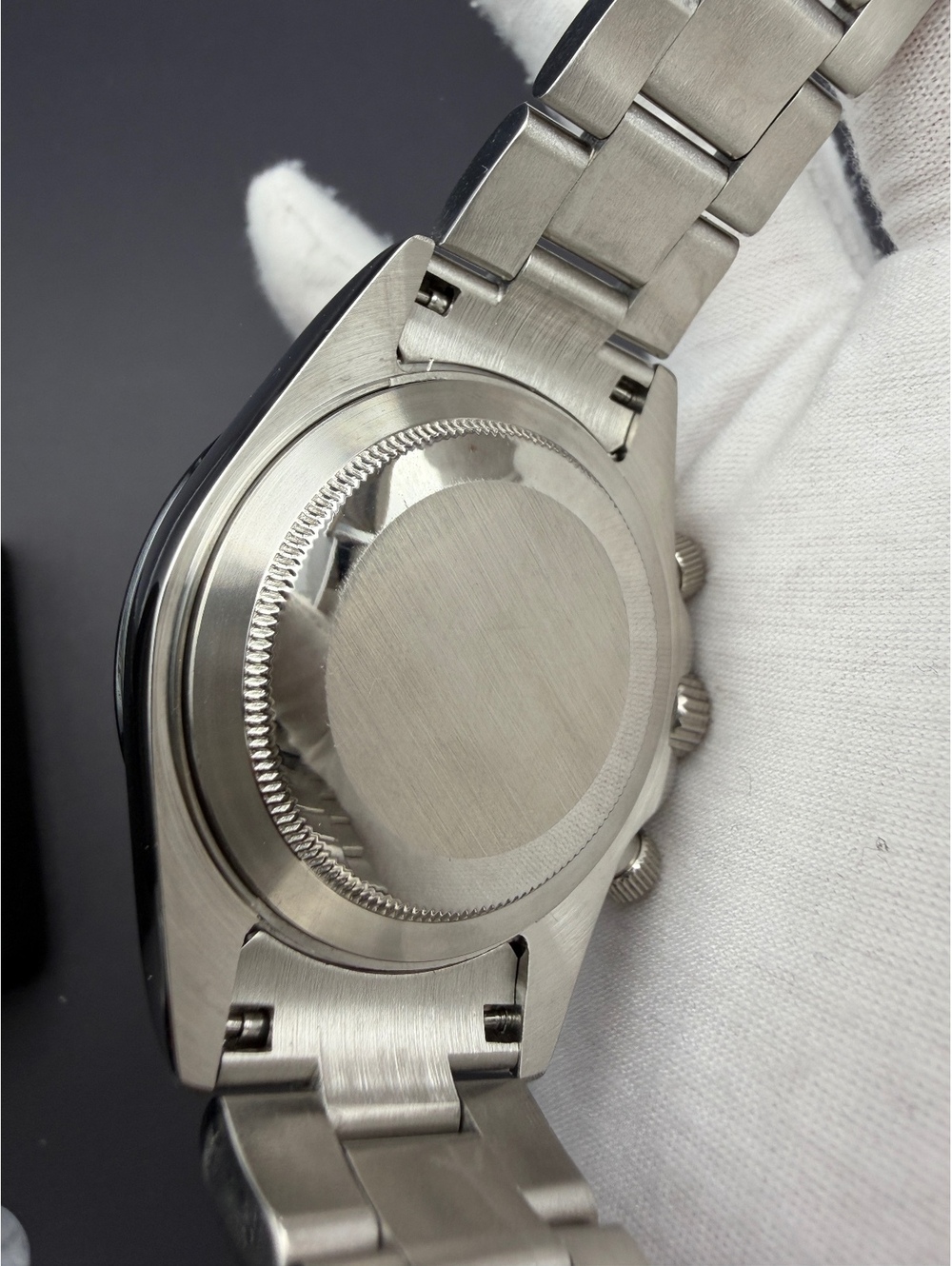 Custom Seiko Gray Chronograph Watch Mod - Picture 9 of 9